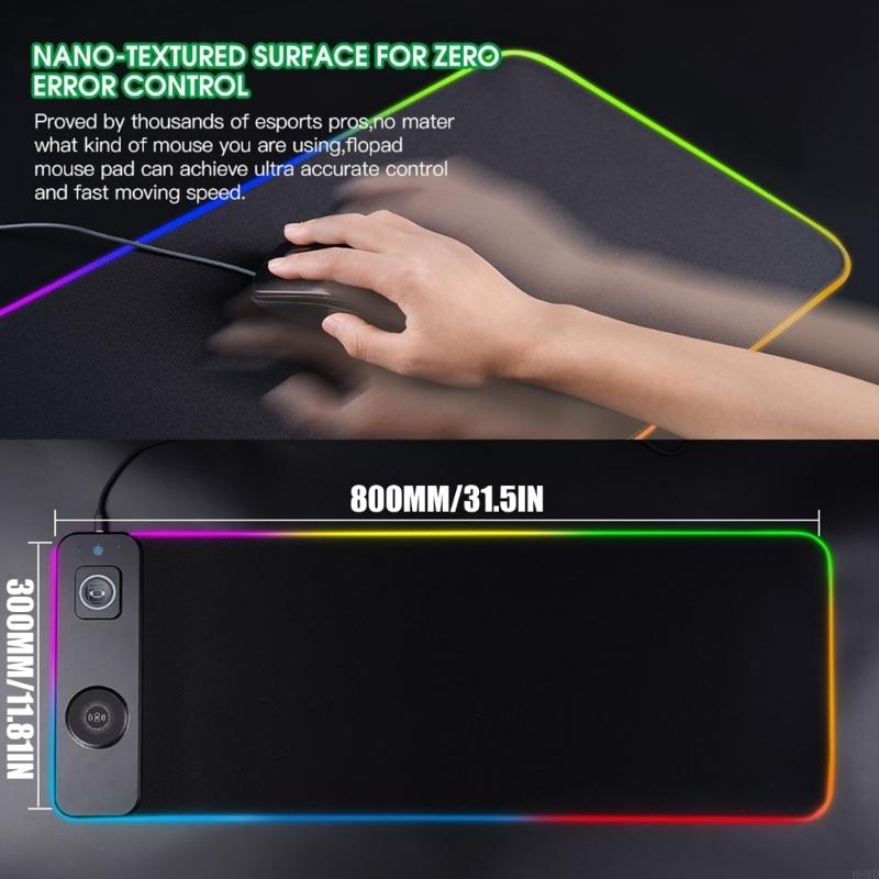 Mouse Charging Pad - Wireless Charging Mouse Pad With 31Inch