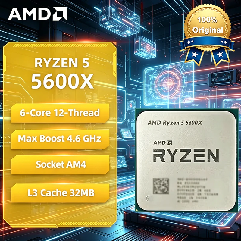 Amd Cpu Ryzen 5 - AMD Ryzen 5 5600X CPU AMD