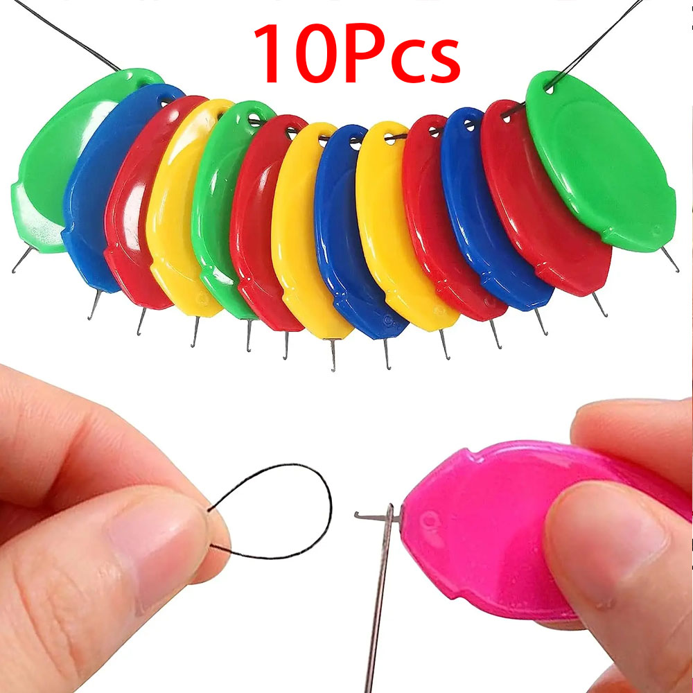 Unique Tech Accessories - 10Pcs Easy Automatic Needle Threader Elderly