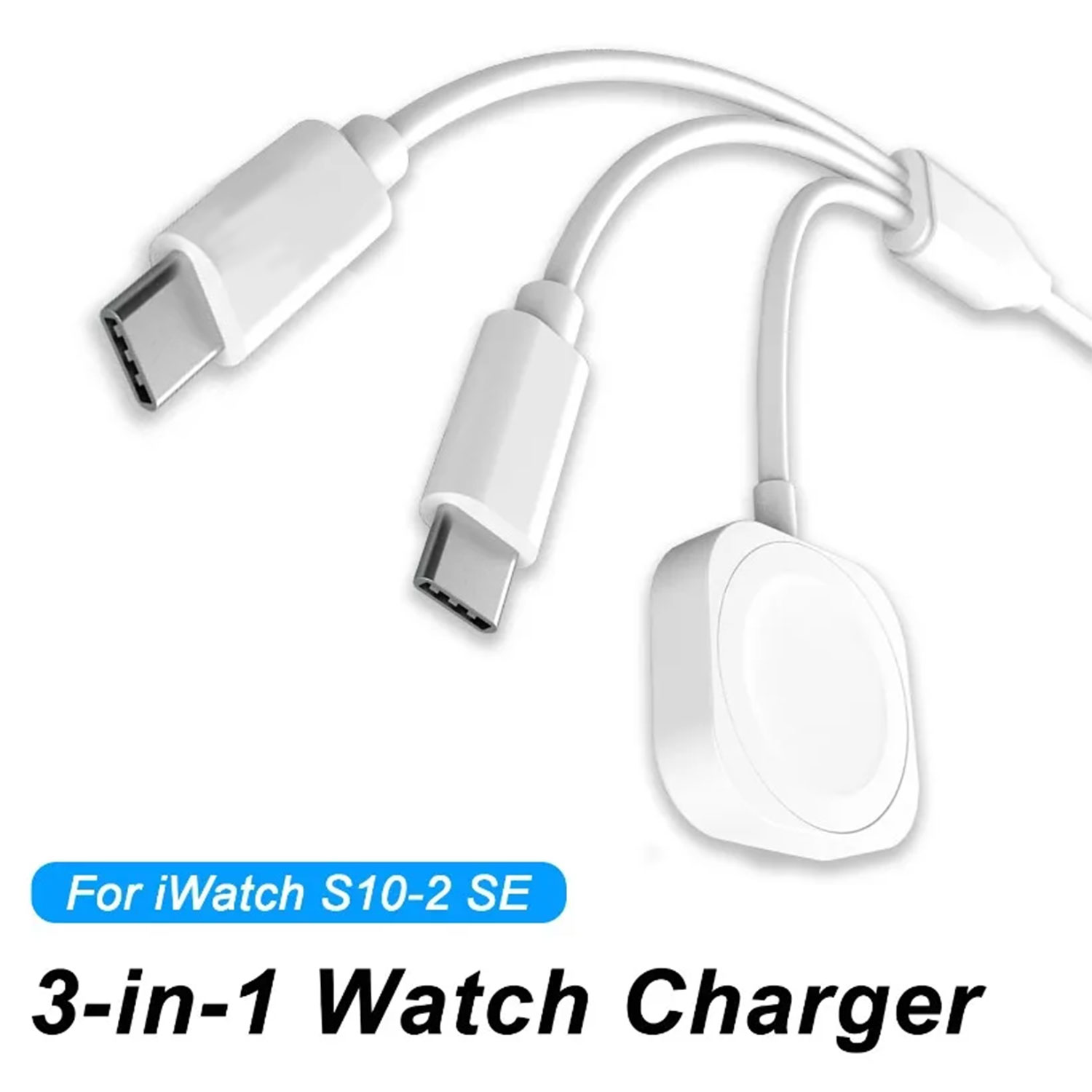 Power Bank Wireless - 3 in 1 Magnetic Watch Charger