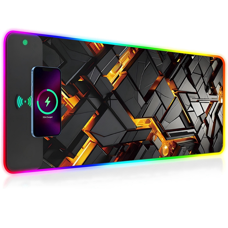 Super Sale RGB Wireless Chargi - Mouse Charging Pad review and price
