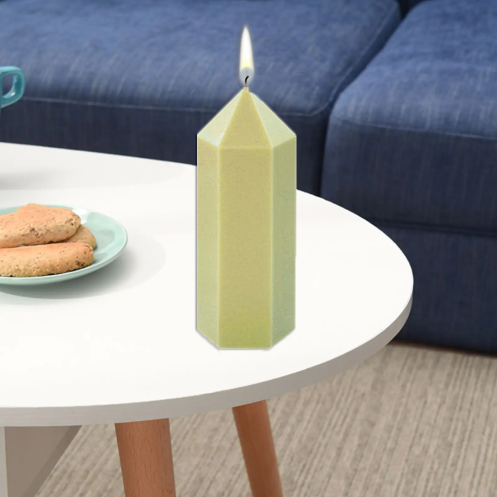 3D Hexagonal Column Candle Mol - Unique Tech Accessories review and price