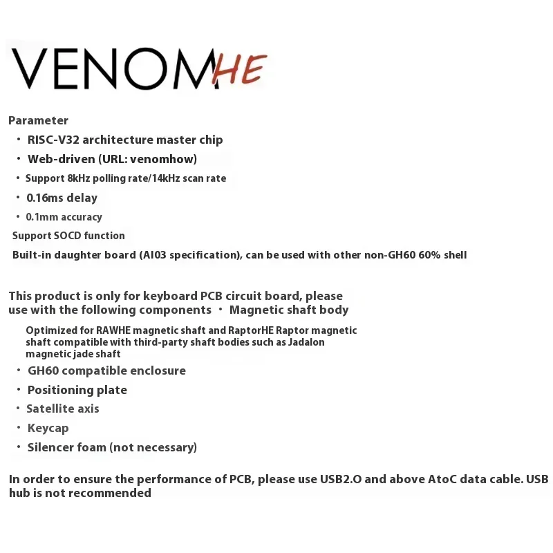 Geonworks Venom60 HE Venom65 H - Tech Gaming Accessories review and price