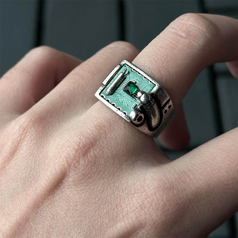 Retro Tech PCB Ring Jewelry Ac - Tech Accessories Industry review and price