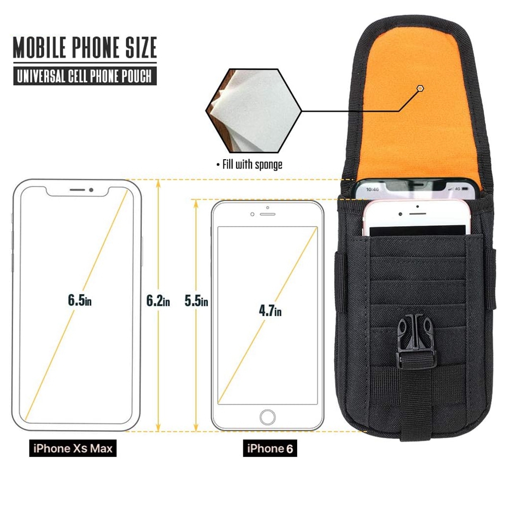 Tactical Phone Pouch Molle,Sma - Tech Wear Accessories review and price