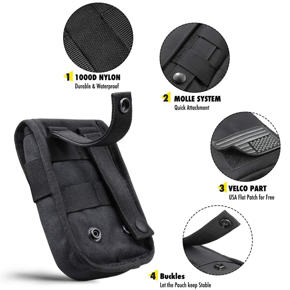 Tactical Phone Pouch Molle,Sma - Tech Wear Accessories review and price
