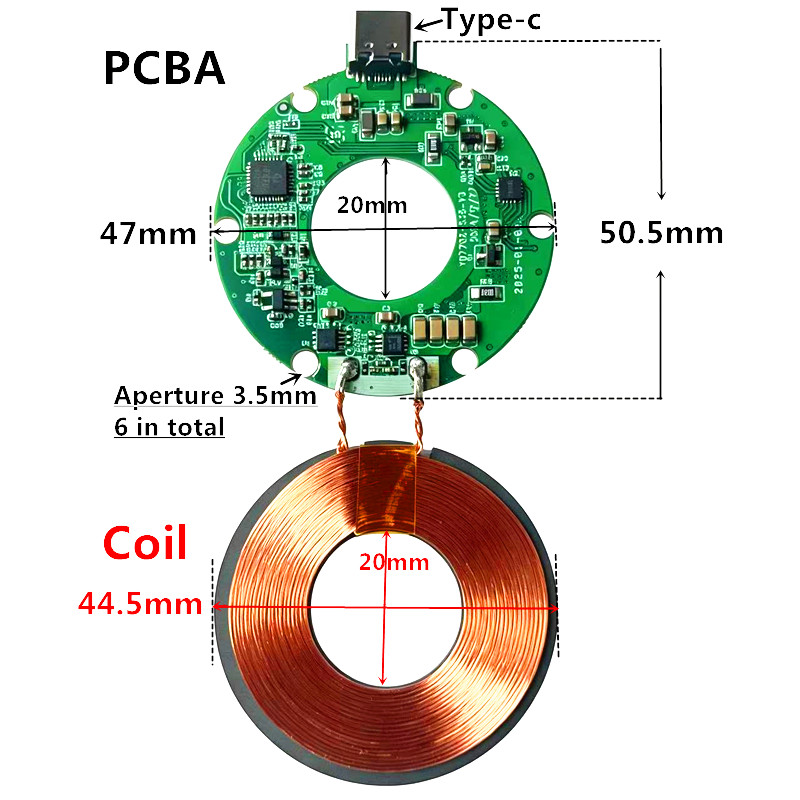 DIY Fast Wireless Charging PCB - Mouse Charging Pad review and price