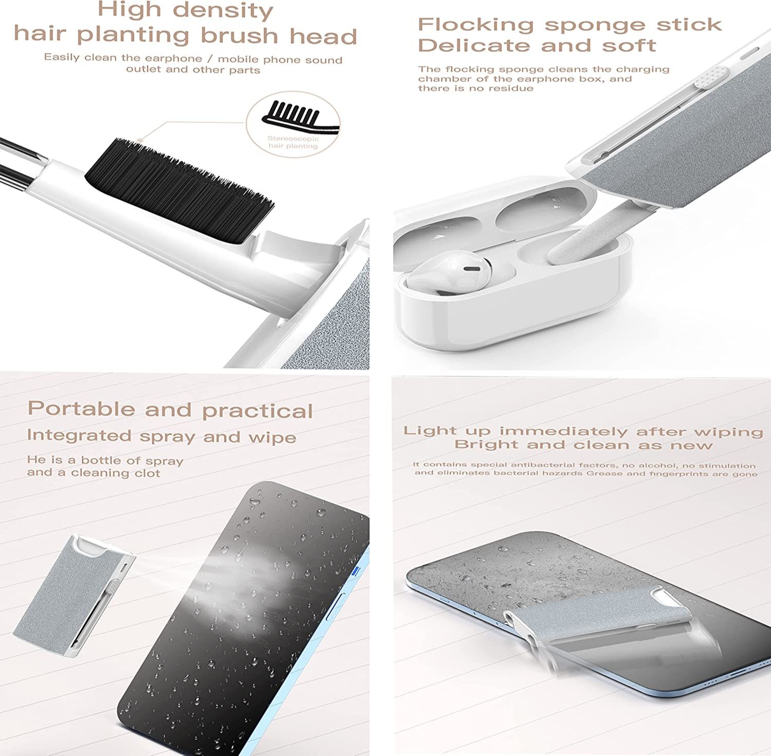 5 in 1 Earphone Cleaner Brush  - Power Bank Wireless review and price