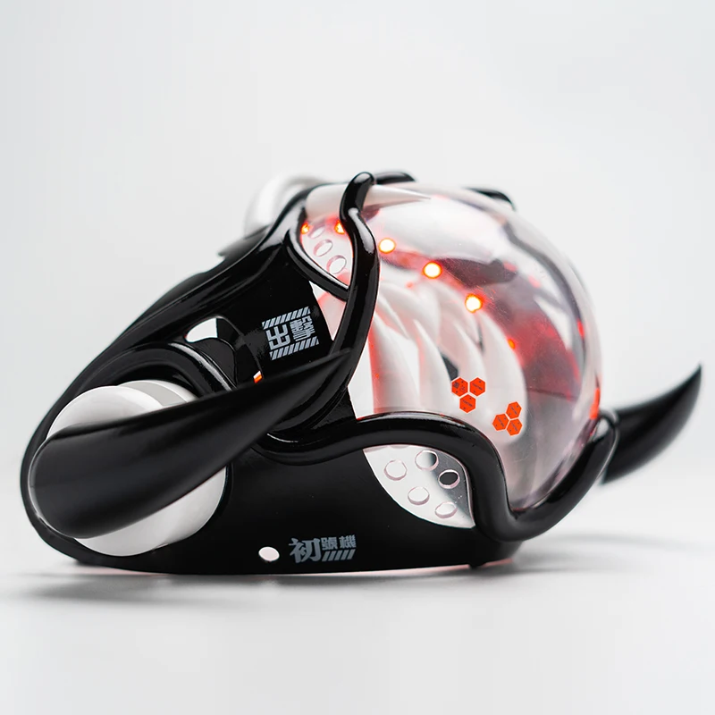 Cyberpunk-Style LED Mech Mask  - Tech Wear Accessories review and price
