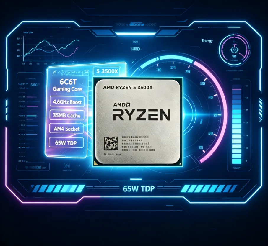 AMD Ryzen 5 3500X AM4 Desktop  - Amd Cpu Ryzen 5 review and price