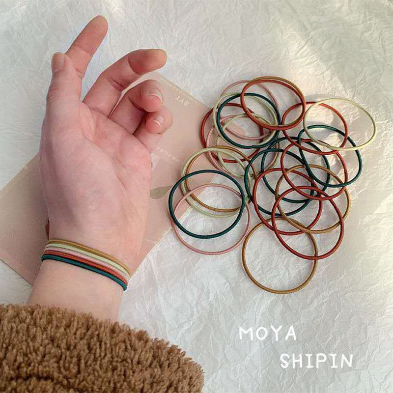 100PCS/Set Hair Ties Elastic R - Tech Accessories For Men review and price