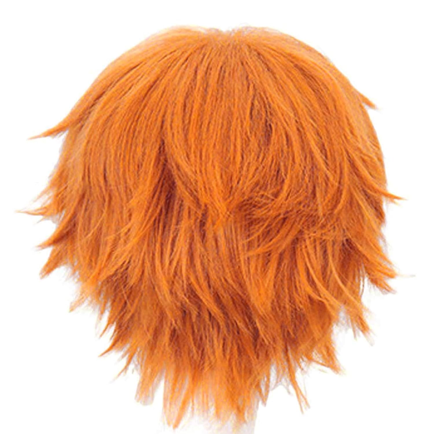 Short Orange Wig for Men Orang - Tech Accessories For Men review and price