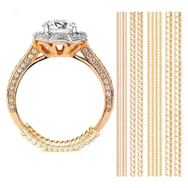 4/8Pcs Spiral Ring Size Adjust - Unique Tech Accessories review and price