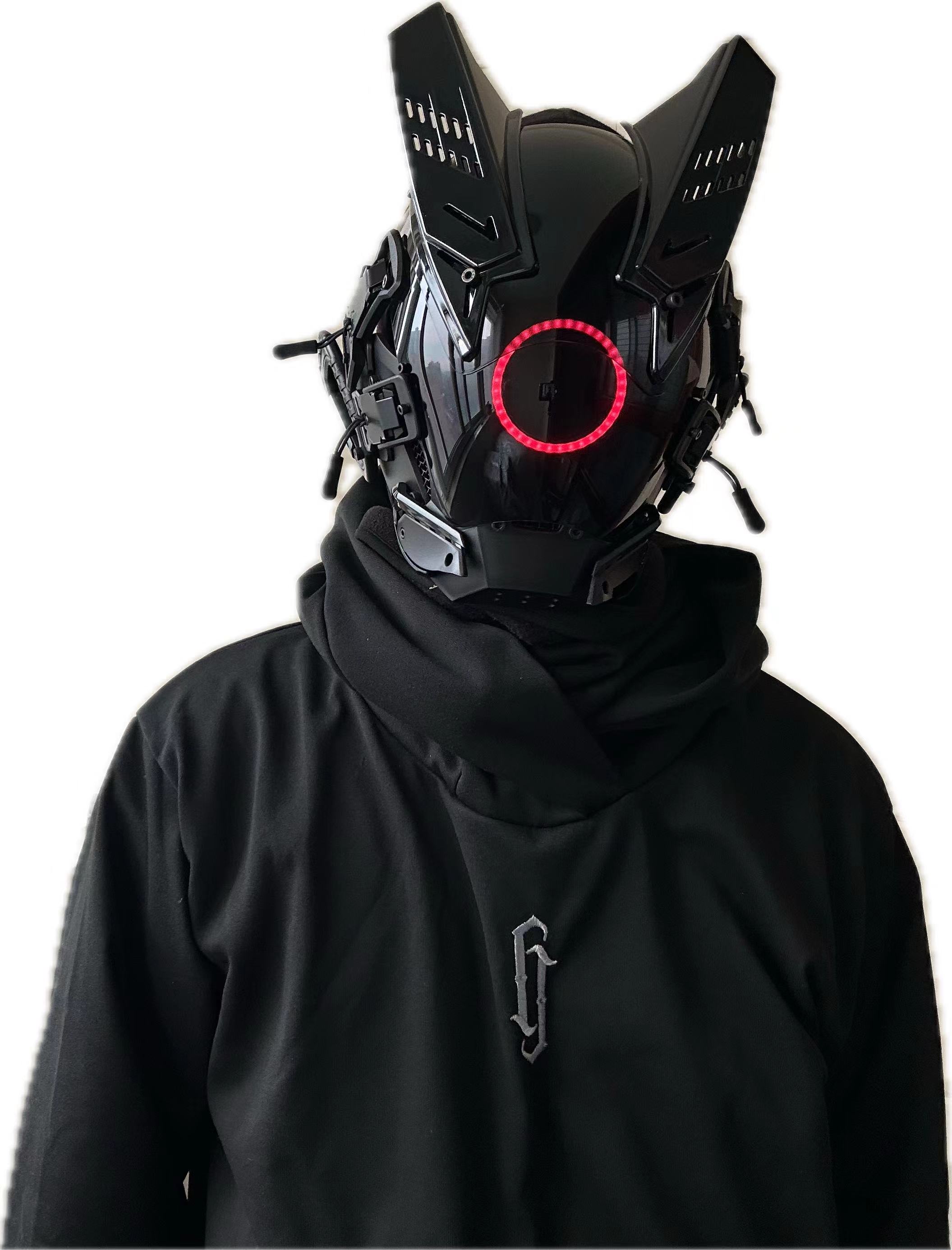 Cyberpunk LED Mask Cosplay Mas - Tech Wear Accessories review and price