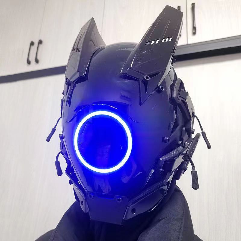 Cyberpunk LED Mask Cosplay Mas - Tech Wear Accessories review and price