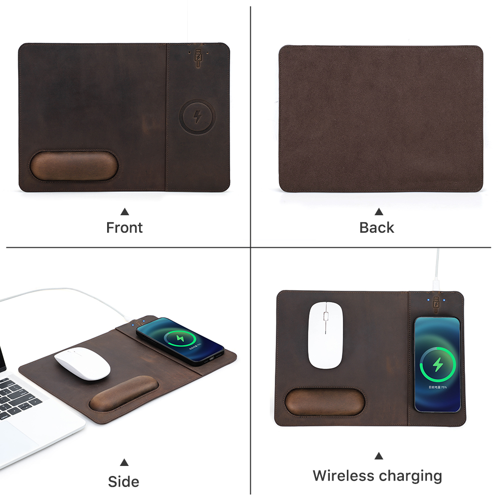 Mouse Pad with 15W Phone Wirel - Mouse Charging Pad review and price