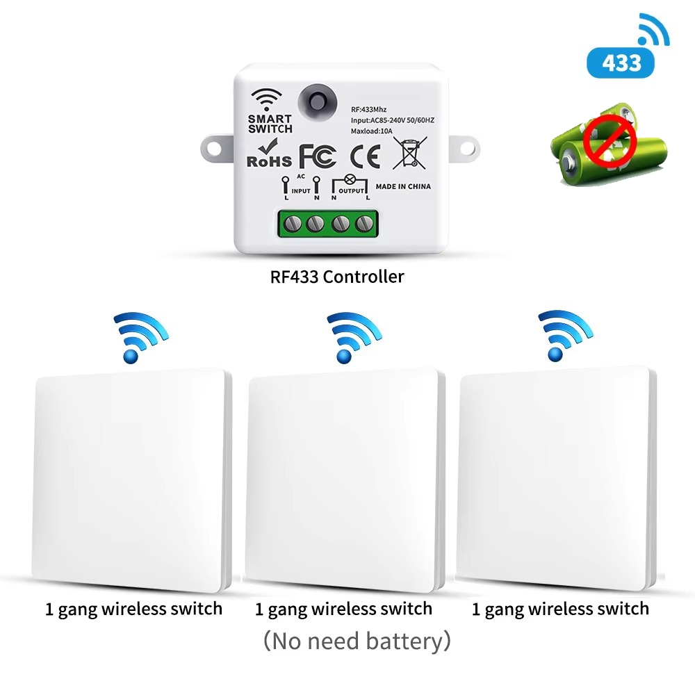 RF433 Self-Powered Wireless Li - Power Bank Wireless review and price