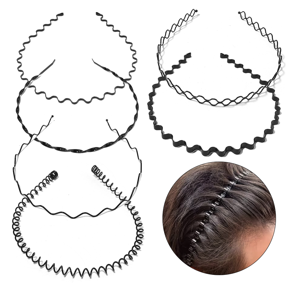 6pcs Fashion Metal Hair Band B - Tech Accessories For Men review and price